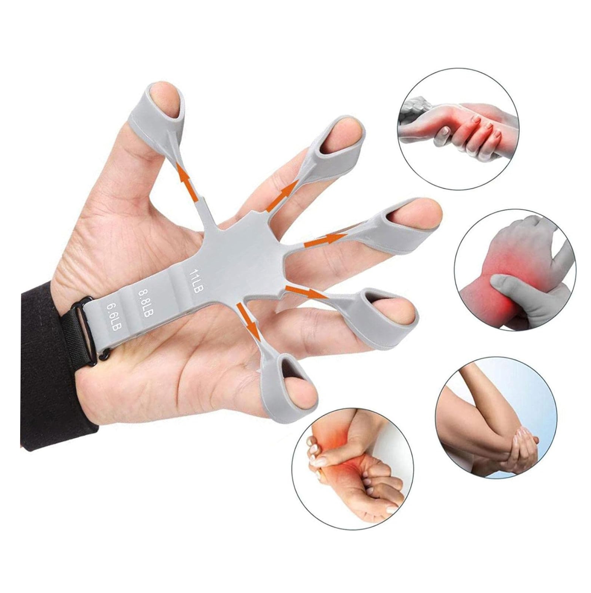 Miniatura 4 de Fortalecedor Agarre Mano Extensión Fuerz